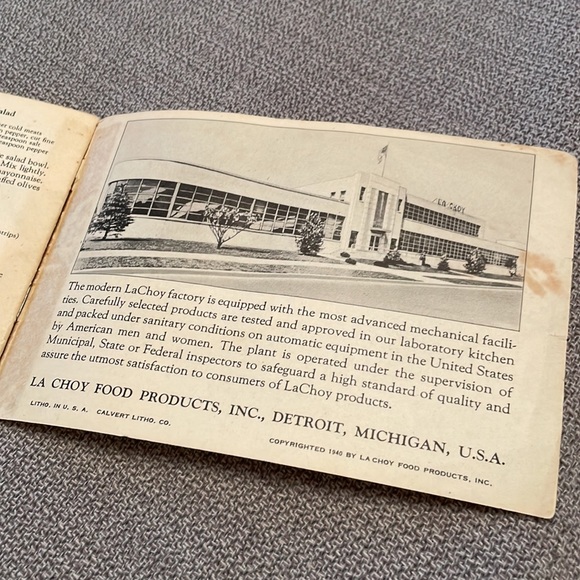 Vintage Recipe Booklet by La Choy Foods THE ART & SECRETS OF CHINESE COOKERY - Picture 12 of 15